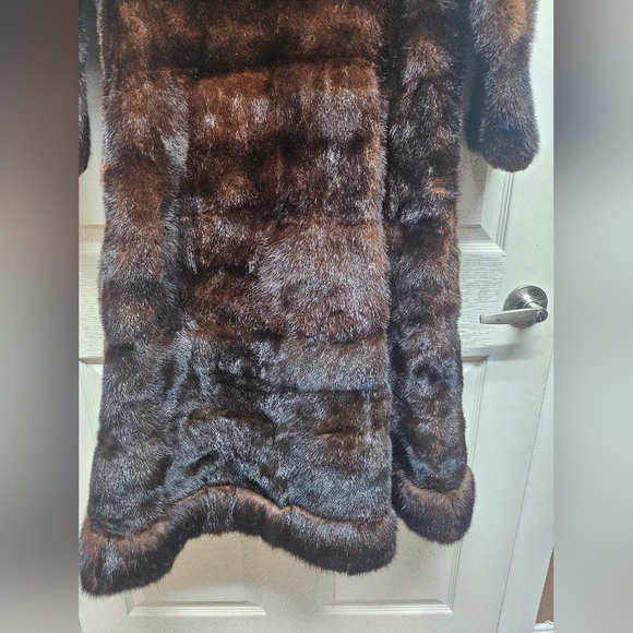 Mink fur long coat - Picture 14 of 16